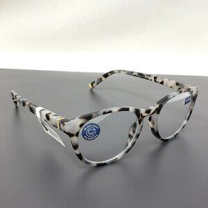 Peepers 2947 Canyon Focus +0.00 Blue Light Reading Glasses Gray Tortoise